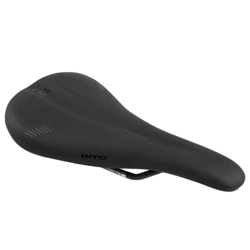 WTB Silverado 265 Medium Dnax Inox Cykelsadel, Black, 142mm