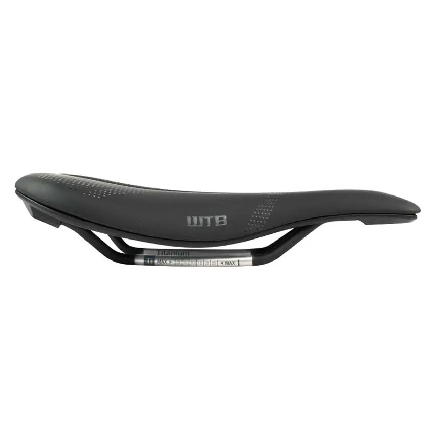WTB Silverado 265 Narrow Dnax Inox Cykelsadel, Black, 135mm