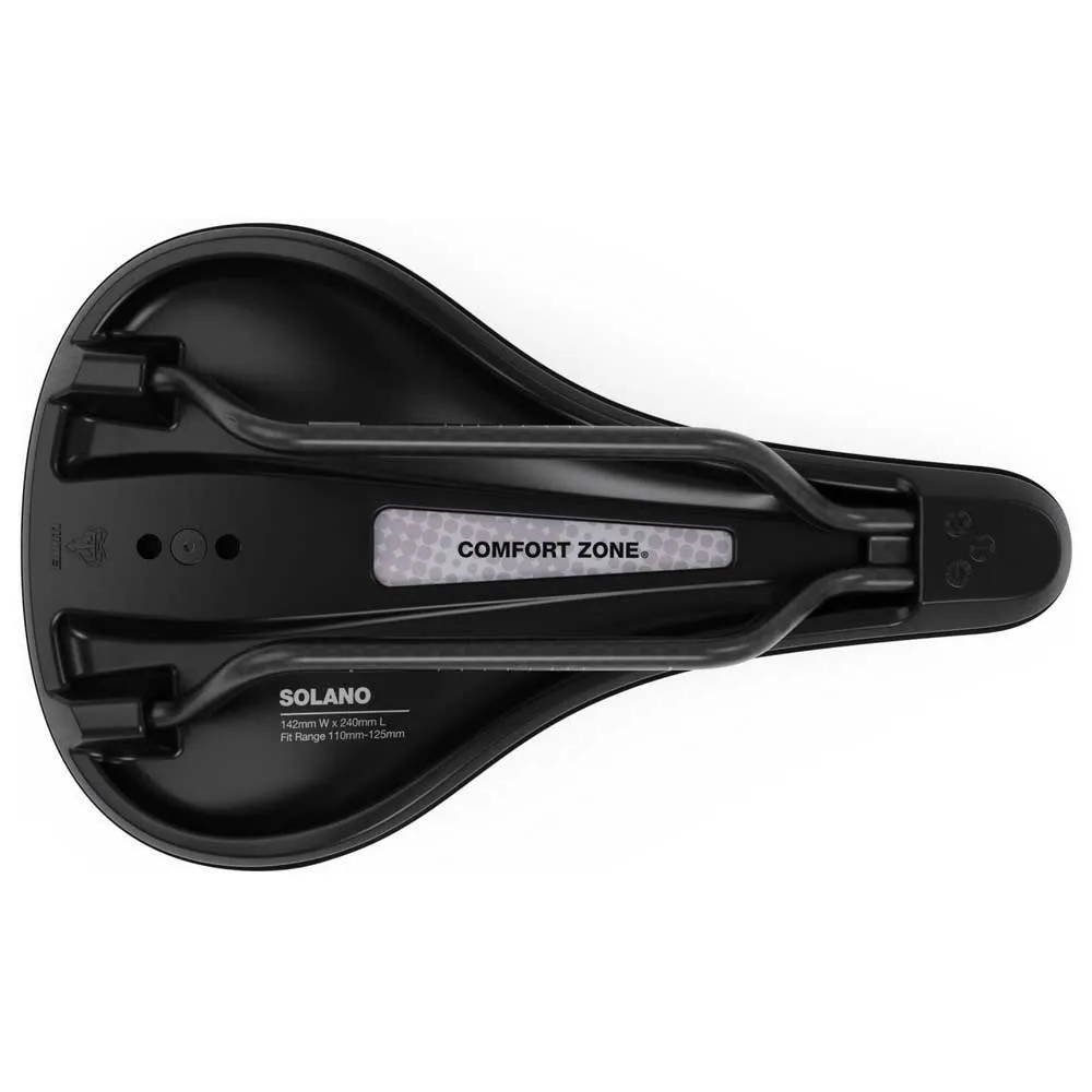 WTB Solano Medium Fusion Form Titanium Cykelsadel, Black, 142mm WTB Solano Medium Fusion Form Titanium Cykelsadel, Black, 142mm