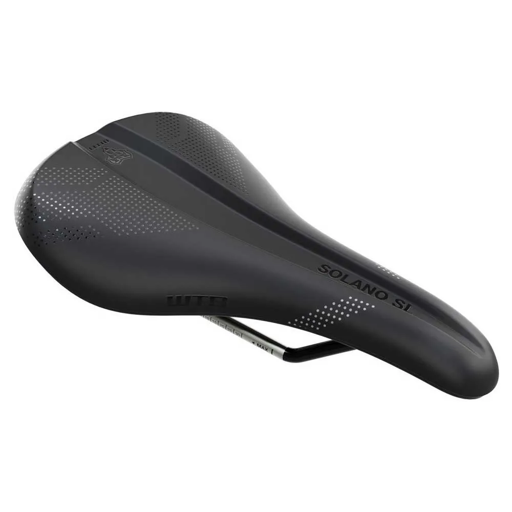 WTB Solano Sl Medium Fusion Form Carbon Cykelsadel, Black, 142mm