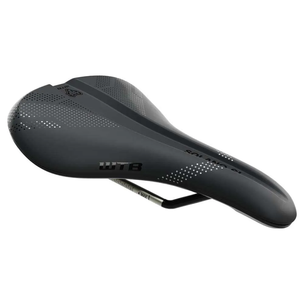 WTB Solano Sl Wide Fusion Form Titanium Cykelsadel, Black, 157mm WTB Solano Sl Wide Fusion Form Titanium Cykelsadel, Black, 157mm