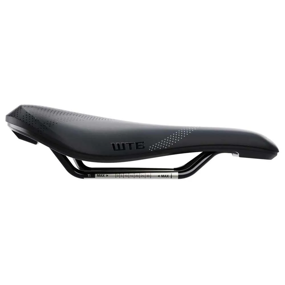 WTB Solano Wide Fusion Form Titanium Cykelsadel, Black, 157mm WTB Solano Wide Fusion Form Titanium Cykelsadel, Black, 157mm