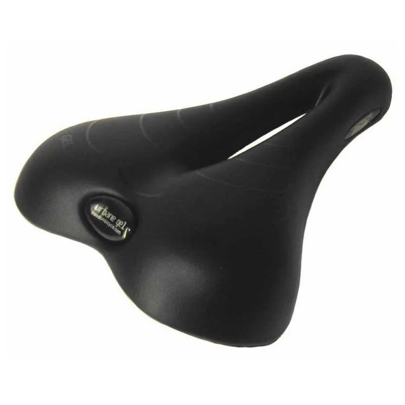 WTB Urban Deluxe Relief Cykelsadel, Black, 169mm