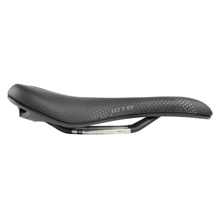 WTB Volt 265 Medium Dna Carbon Cykelsadel, Black, 142mm