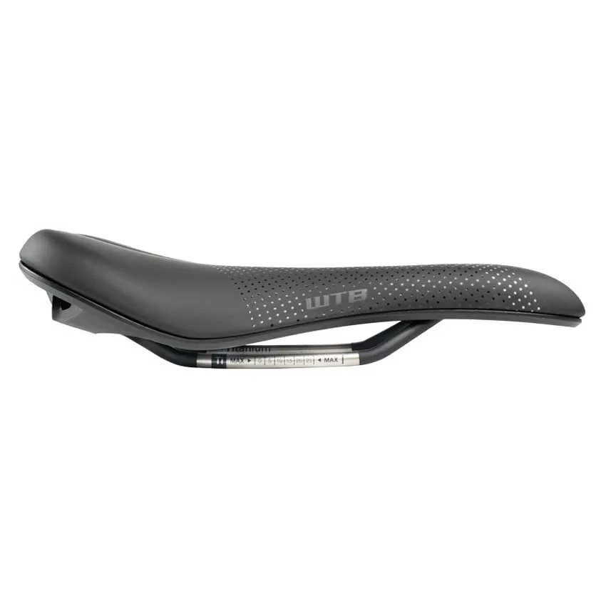 WTB Volt 265 Medium Dna Titanium Cykelsadel, Black, 142mm