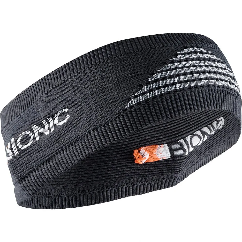 X-Bionic 4.0 Hårband male, Charcoal / pearl grey