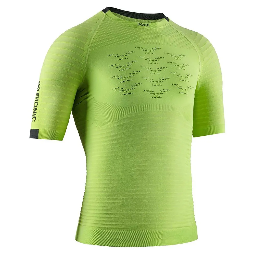 X-Bionic Effector 4d Running Kortärmad Baslager, Effektor green / opal black