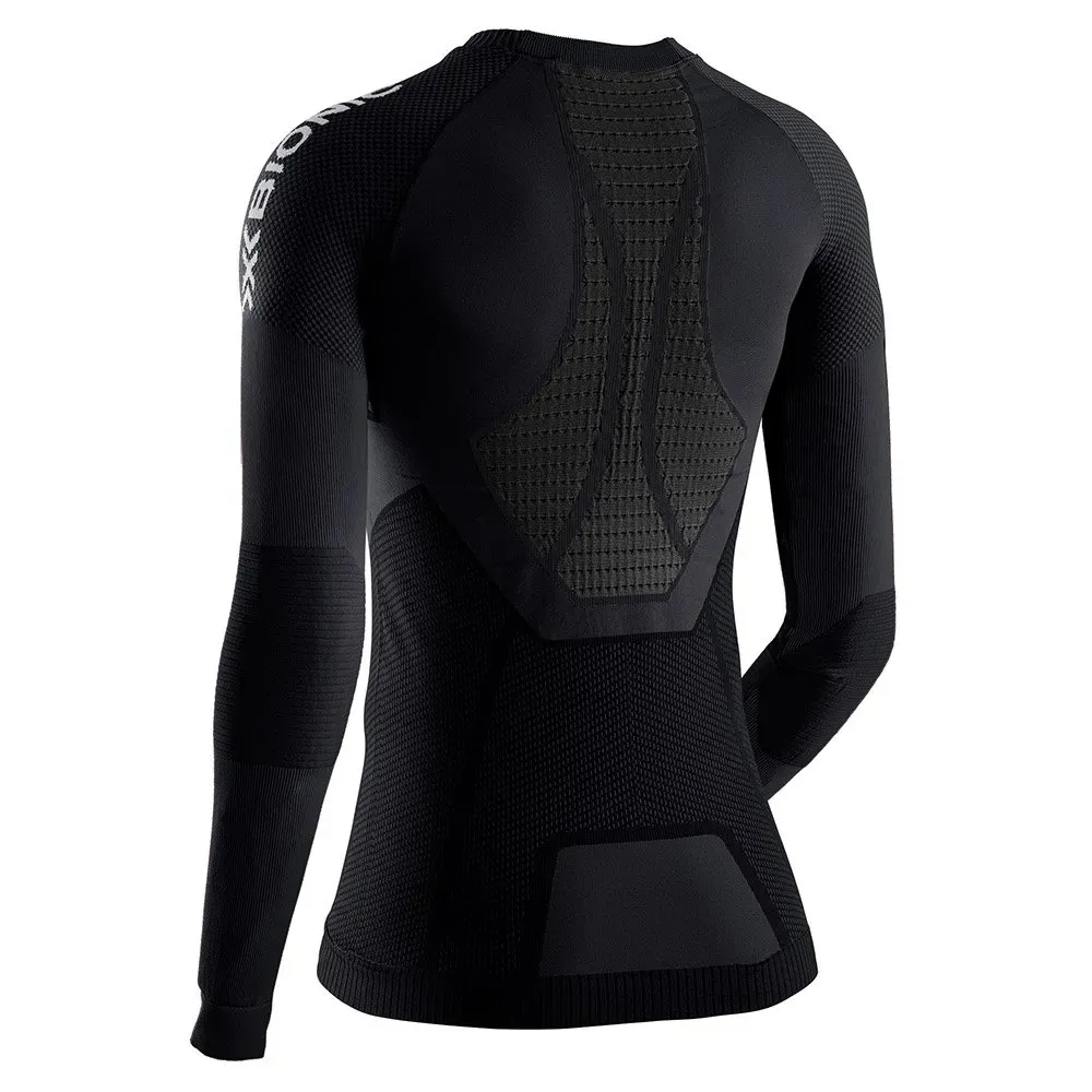 X-Bionic Inven4.0 Run Speed T-shirt Med Lång ärm Refurbished female, Black / charcoal X-Bionic Inven4.0 Run Speed T-shirt Med Lång ärm Refurbished female, Black / charcoal