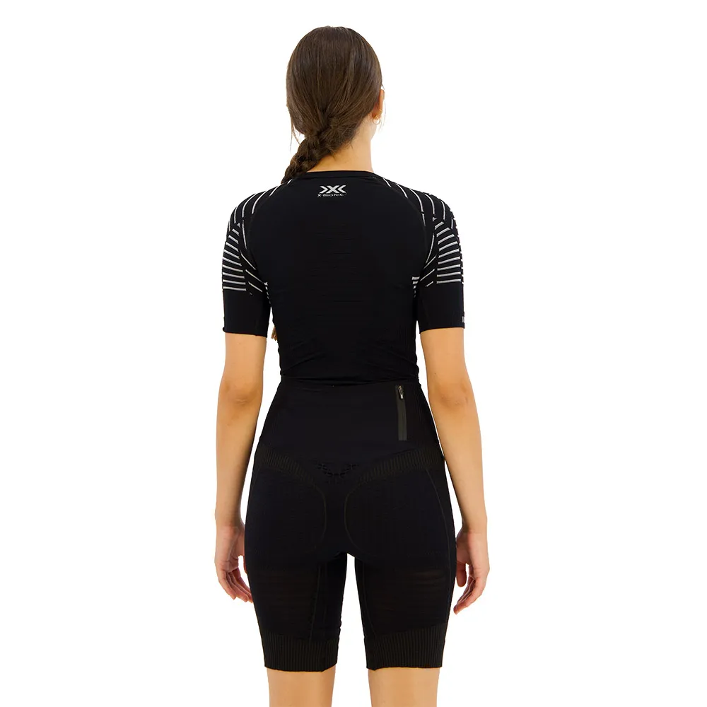 X-Bionic Invent T-shirt Med Korta ärmar Refurbished female, Black melange X-Bionic Invent T-shirt Med Korta ärmar Refurbished female, Black melange