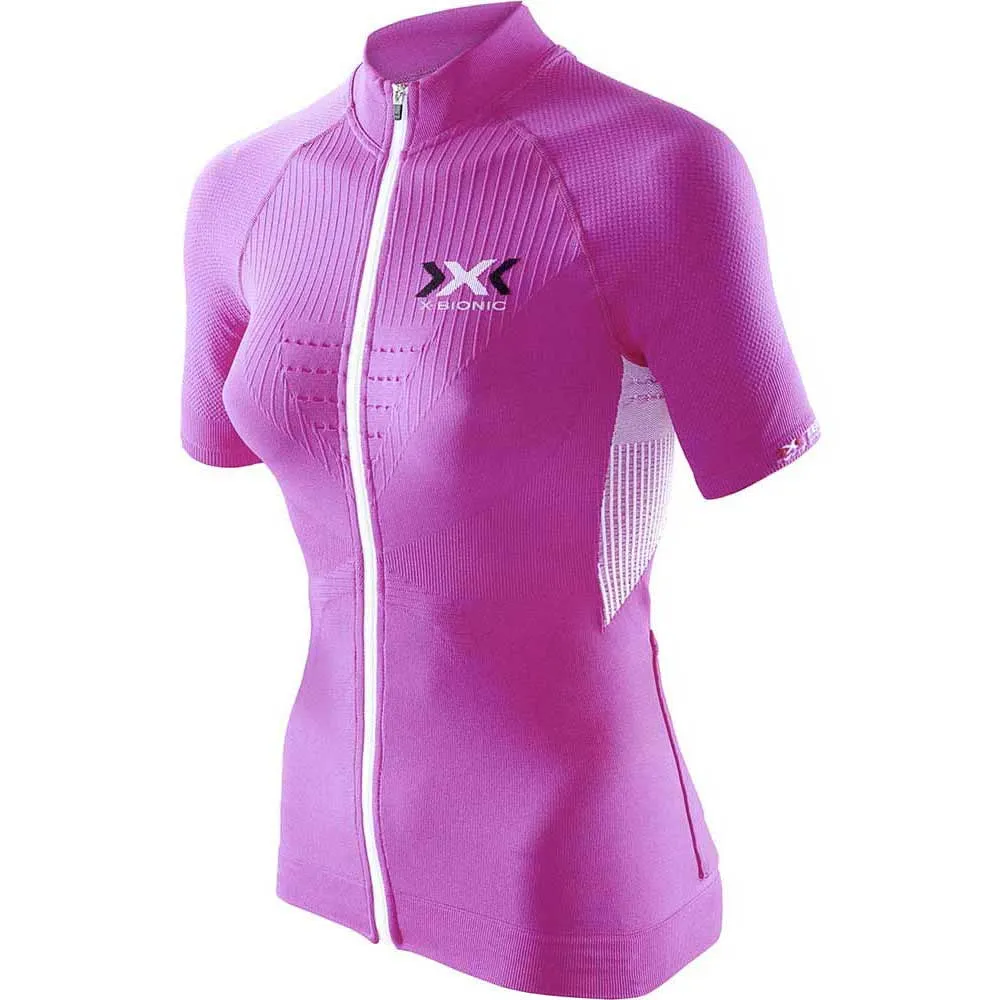 X-Bionic The Trick Biking T-shirt Med Korta ärmar, Pink / white X-Bionic The Trick Biking T-shirt Med Korta ärmar, Pink / white