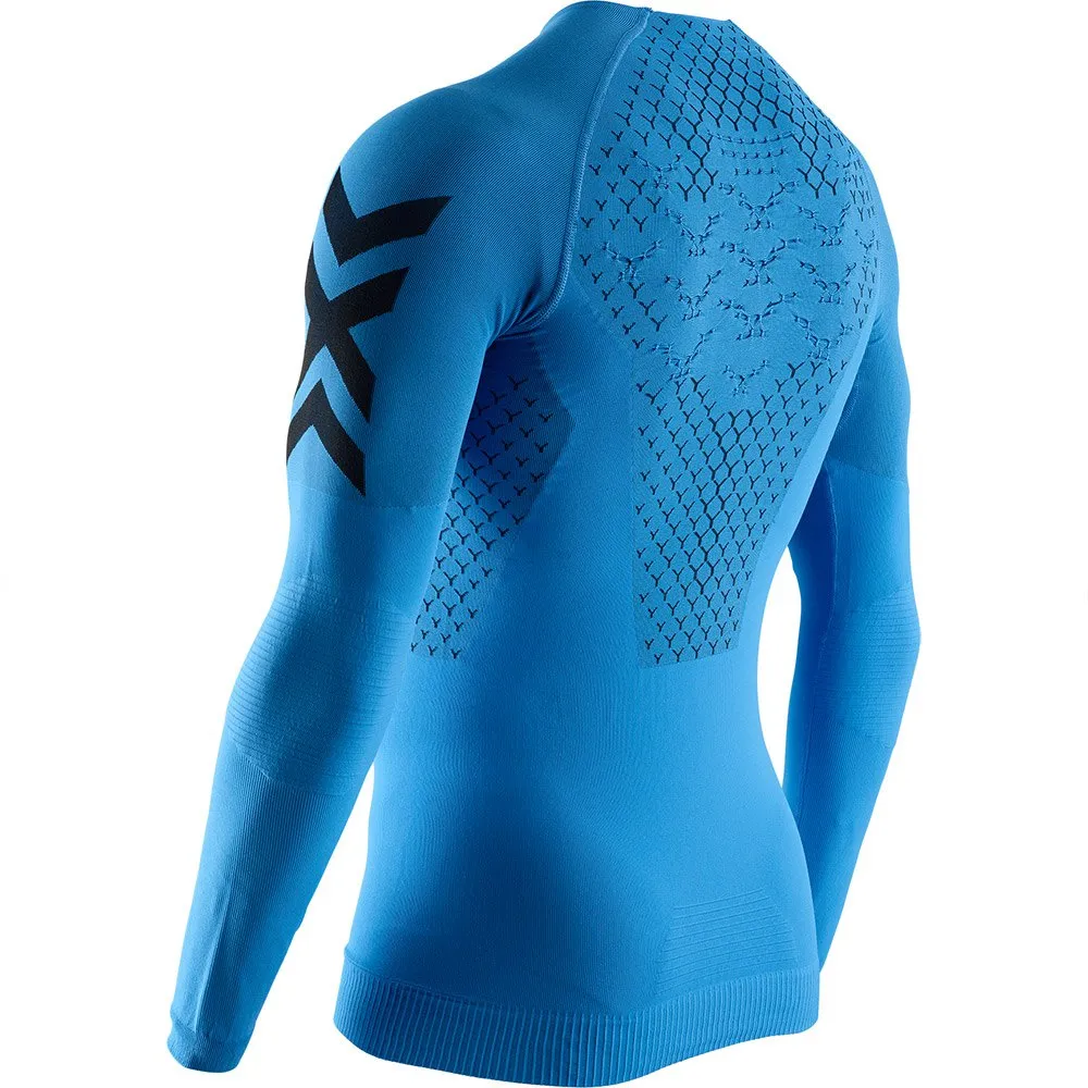 X-Bionic Twyce 4.0 Run Långärmad Baslager, Twyce blue / opal black