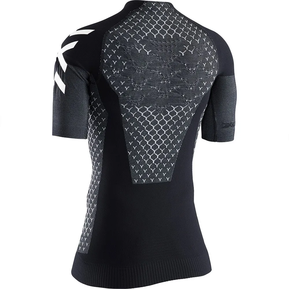 X-Bionic Twyce 4.0 T-shirt Med Korta ärmar female, Black melange