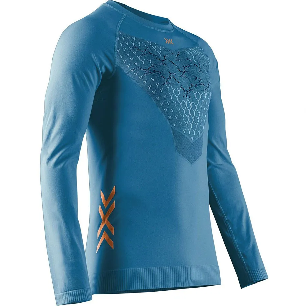 X-Bionic Twyce Run T-shirt Med Lång ärm male