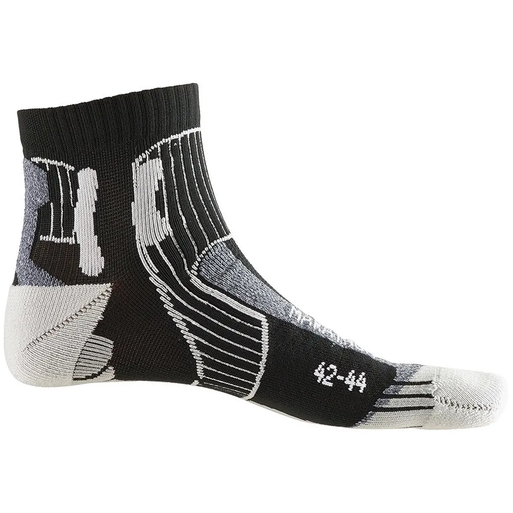 X-Socks Marathon Energy Strumpor male, Black / anthracite print X-Socks Marathon Energy Strumpor male, Black / anthracite print