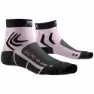 X-Socks Pro Strumpor, Charcoal / magnolia purple