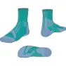 Lake green / sunset blue