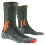 Olive melange / x-orange / grey melange