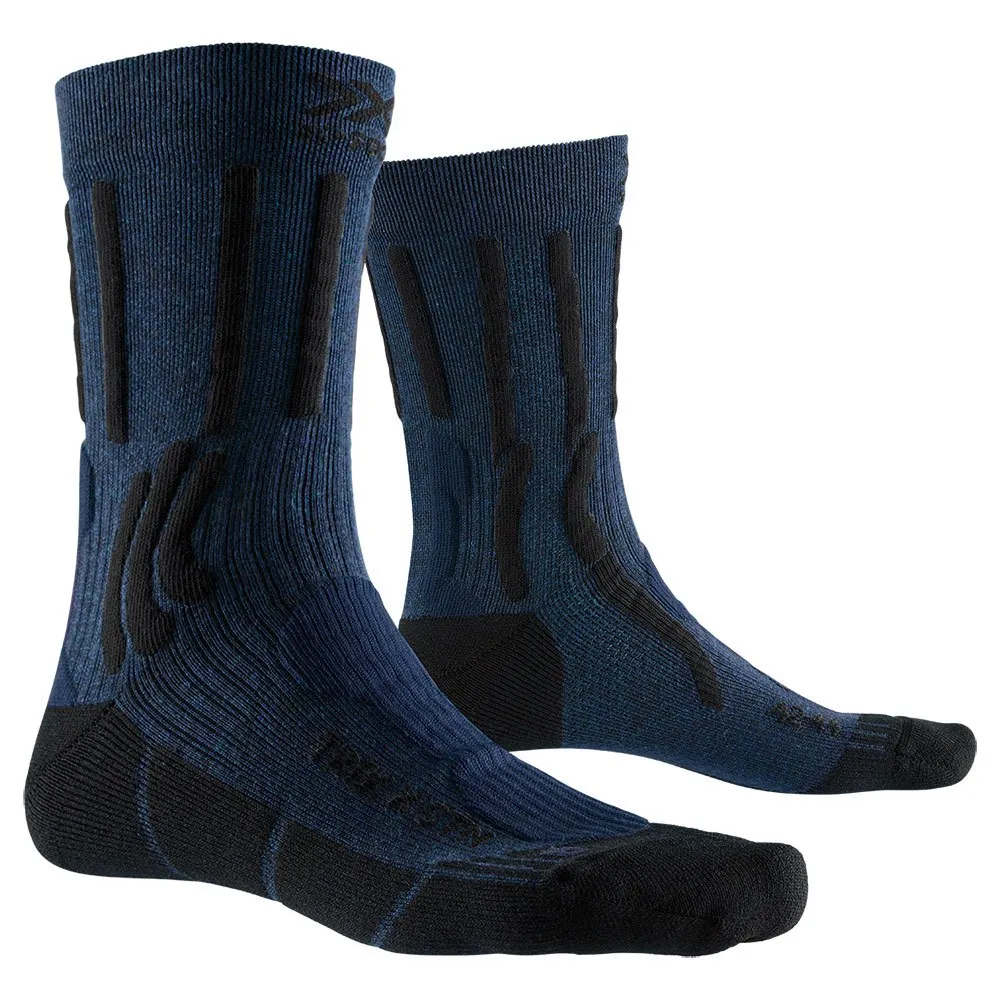 X-Socks Trekking X Strumpor male, Midnight blue melange / opal black X-Socks Trekking X Strumpor male, Midnight blue melange / opal black