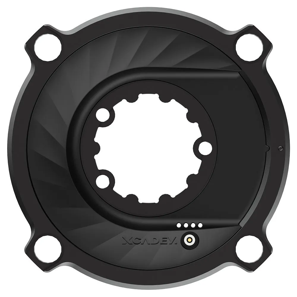 Xcadey Xpower-s G2 Sram 3-bolts Spindel Med Effektmätare, Black, 104mm