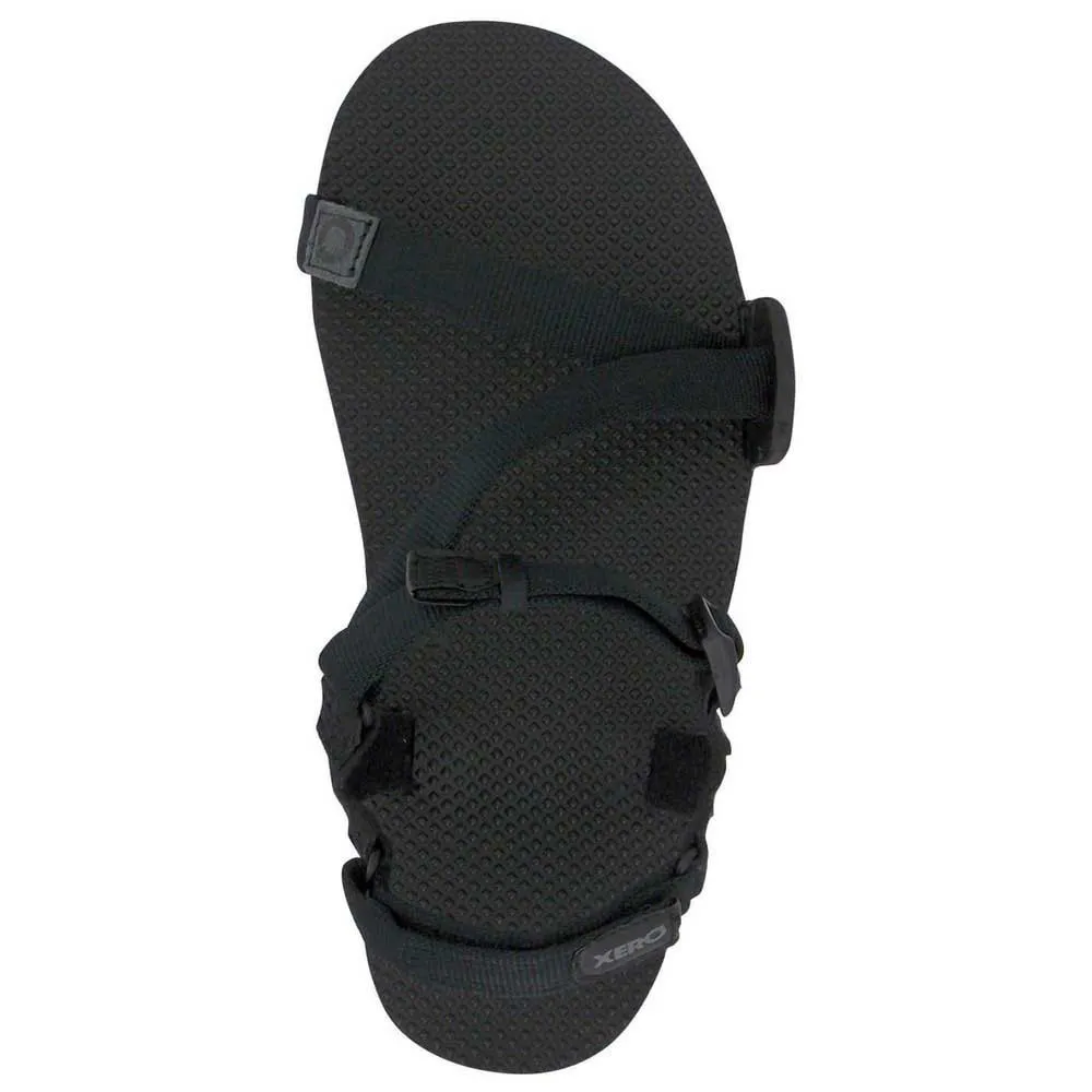 Xero Shoes Naboso Trail Sandaler, Coal / black / black