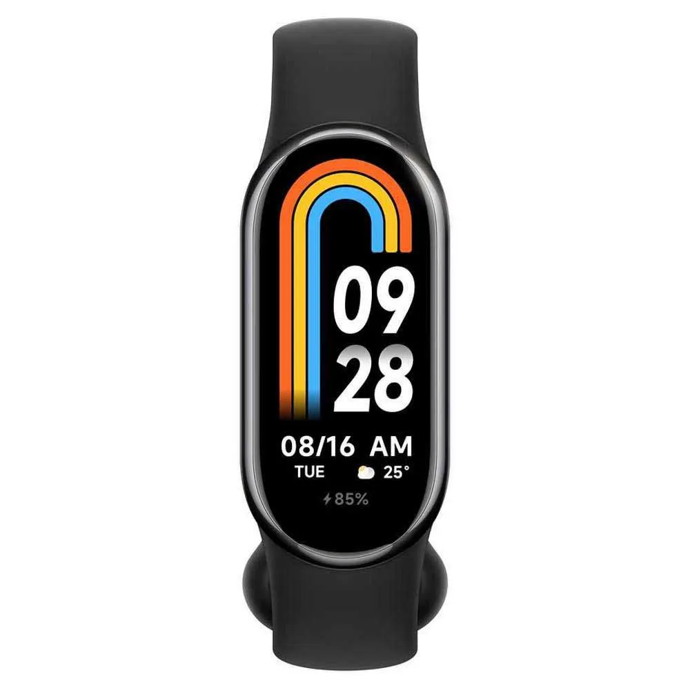 Xiaomi Mi Band 8 Aktivitetsarmband, Graphic black Xiaomi Mi Band 8 Aktivitetsarmband, Graphic black