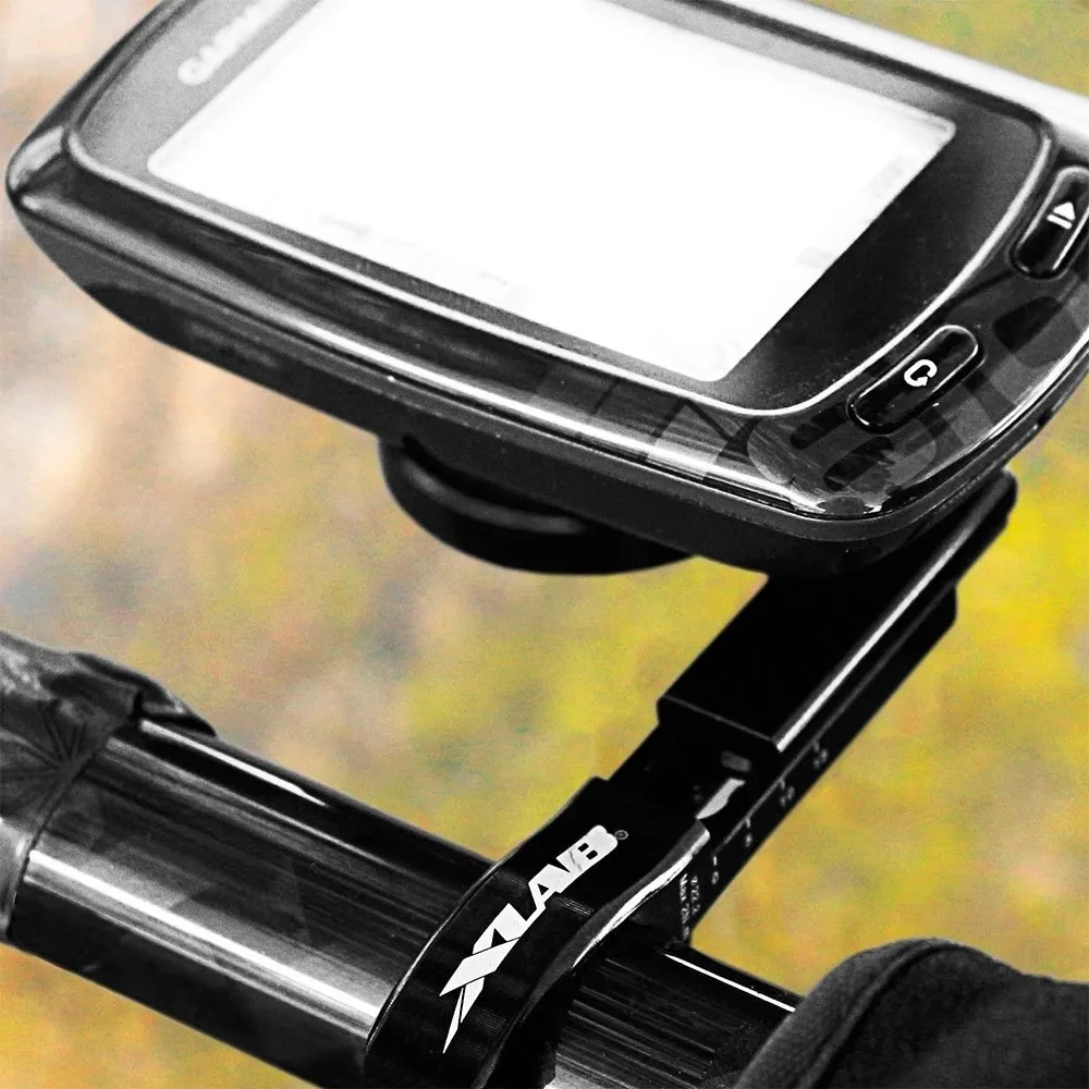 XLAB C-fast Versadjust Garmin/wahoo Styrfäste För Cykelcomputer, Black, One Size
