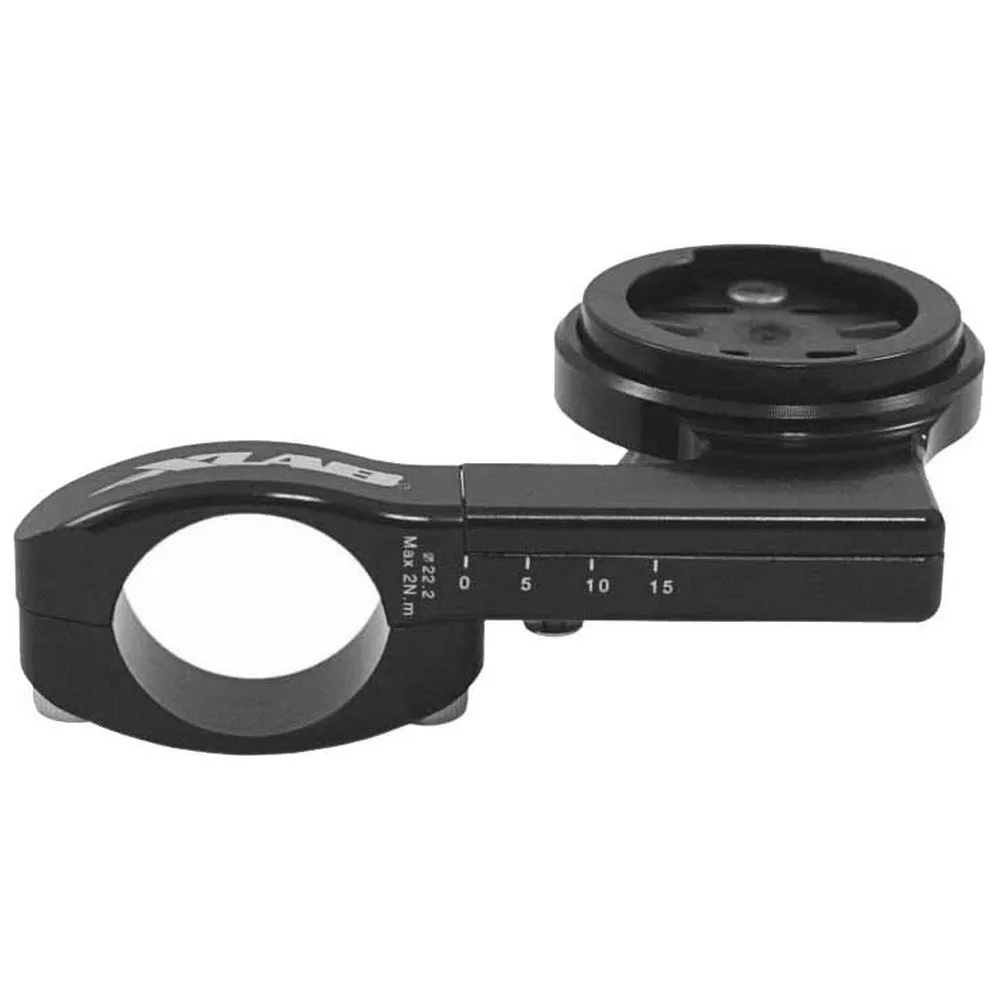 XLAB C-fast Versadjust Garmin/wahoo Styrfäste För Cykelcomputer, Black, One Size