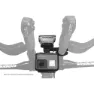 XLAB C-fast Versadjust Gopro Combo Garmin/wahoo Styrfäste För Cykelcomputer, Black, One Size