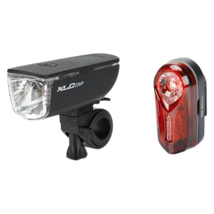 XLC Ariel+neso Cl-s11 Cykellampset, Black, One Size