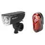 XLC Ariel+neso Cl-s11 Cykellampset, Black, One Size