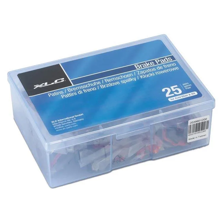 XLC Avid Elixir/xx Skivbromsbelägg 25 Par, One size