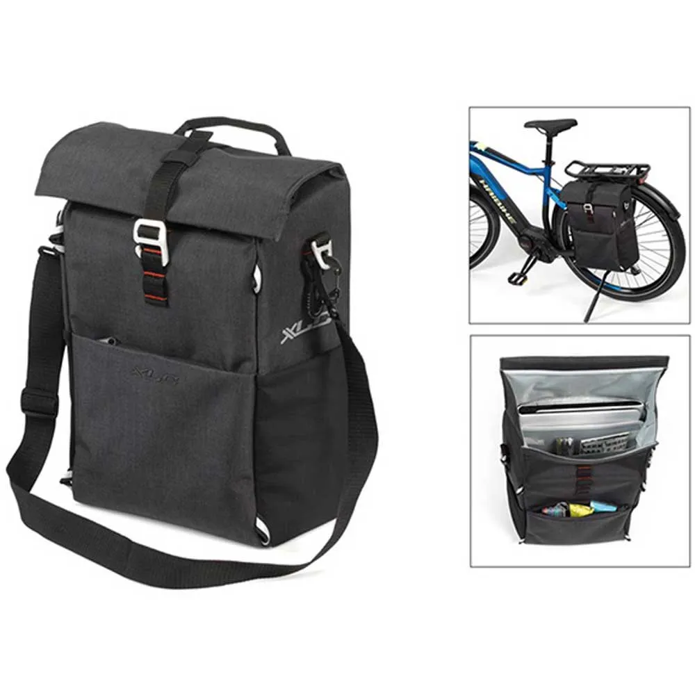 XLC Ba-s91 Messenger 15l Sidoväskor, Anthracite, One Size XLC Ba-s91 Messenger 15l Sidoväskor, Anthracite, One Size