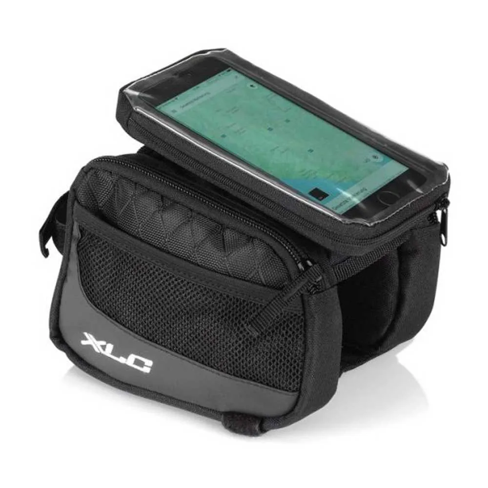 XLC Ba-s97 Top Tube Pannier Ramväska 800ml, Black, One Size XLC Ba-s97 Top Tube Pannier Ramväska 800ml, Black, One Size