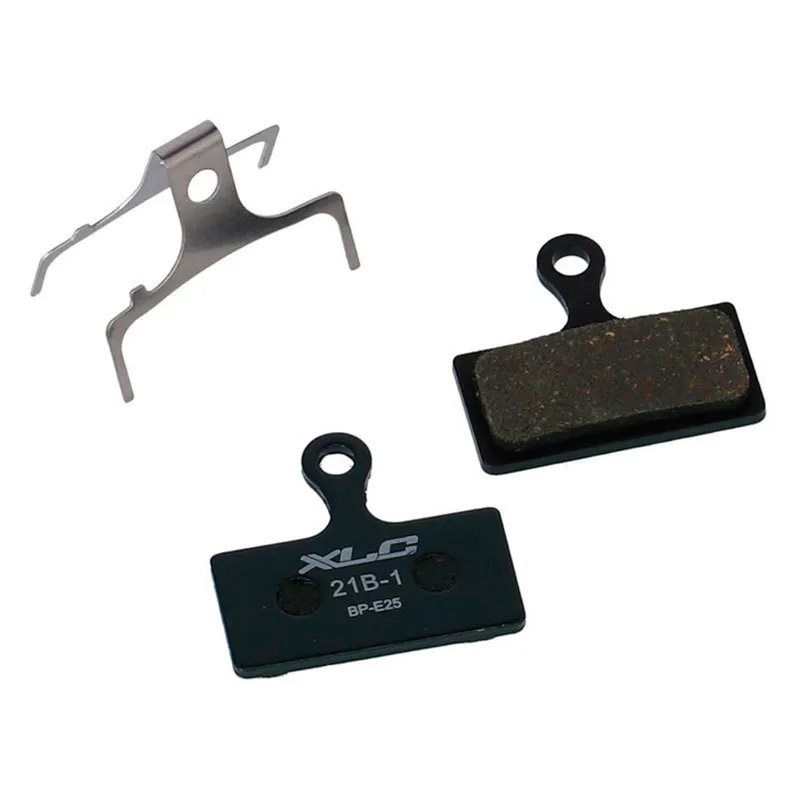 XLC Bp-e25 Shimano R-m985/m785/m675/m666/m615 Organiska Skivbromsbelägg, Black, One Size