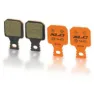 XLC Bp-o20 Shimano Organiska Skivbromsbelägg 50 Enheter, Orange, One Size