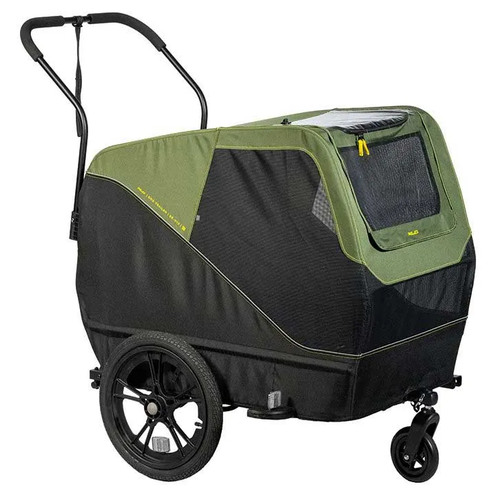 XLC Bs-c12 L Hundtrailer, Green / black, Max 60kg XLC Bs-c12 L Hundtrailer, Green / black, Max 60kg
