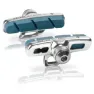 XLC Bs R02 Kompletta Fälgbromsbelägg 2 Par, Silver / blue, 55mm
