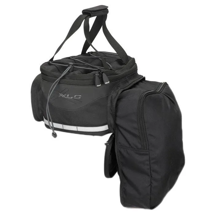 XLC Carrier Bag More Ba S64 Sidoväskor, For xlc system luggage carrier / black / anthracite, One Size