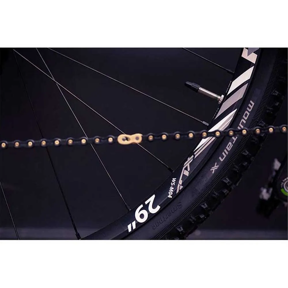 XLC Cc-c031 Kedja, Gold / black, 114 Links