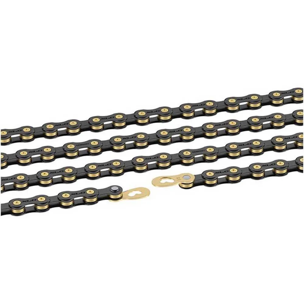 XLC Cc-c031 Kedja, Gold / black, 114 Links