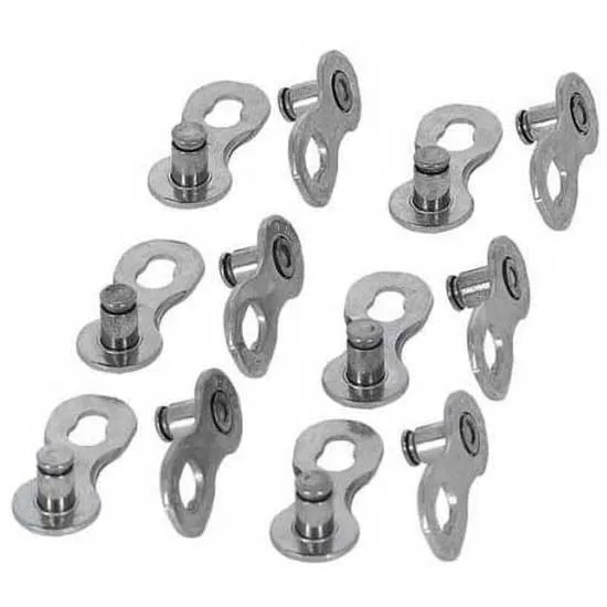XLC Cc-x53 Kedjelänk 6 Enheter, Silver, 9s