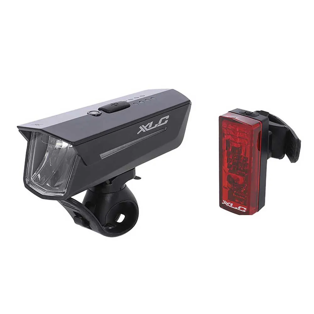 XLC Cl-s24 Proxima Plus Cykellampset, Black, One Size