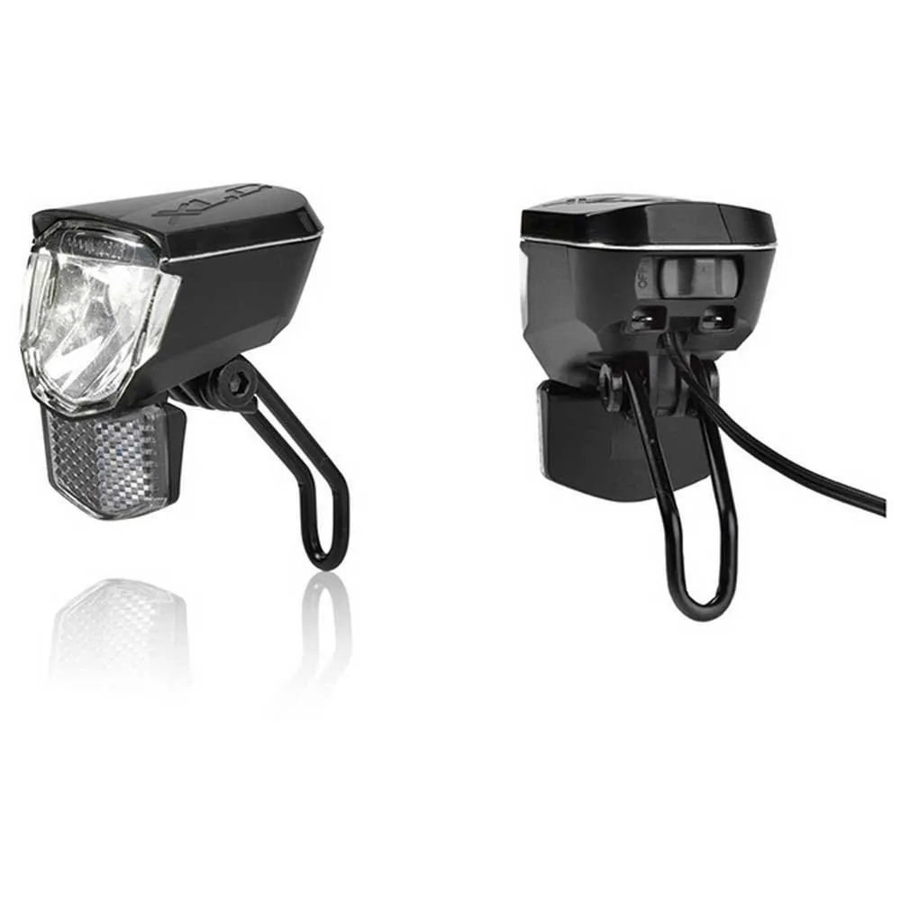 XLC Dinamo Sirius D45 Cl-d08 Framlampa, Black / white, One Size XLC Dinamo Sirius D45 Cl-d08 Framlampa, Black / white, One Size