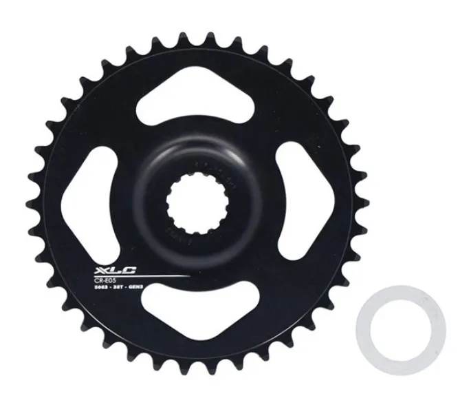 XLC Direct Mount Drev (Bosch) - CR-E05, Black, 38t XLC Direct Mount Drev (Bosch) - CR-E05, Black, 38t