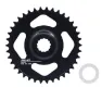 XLC Direct Mount Drev (Bosch) - CR-E05, Black, 38t