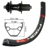 XLC Dt Swiss 466d Evo 27.5´´ 6b Disc Mtb Bakhjul, Black, 12 x 142mm, Shimano/Sram HG