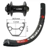 XLC Dt Swiss 466d Evo 29´´ 6b Disc Mtb Framhjul, Black, 15 x 100mm