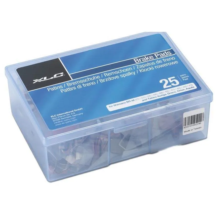 XLC Formula Mega One Skivbromsbelägg 25 Par, Grey, One Size XLC Formula Mega One Skivbromsbelägg 25 Par, Grey, One Size