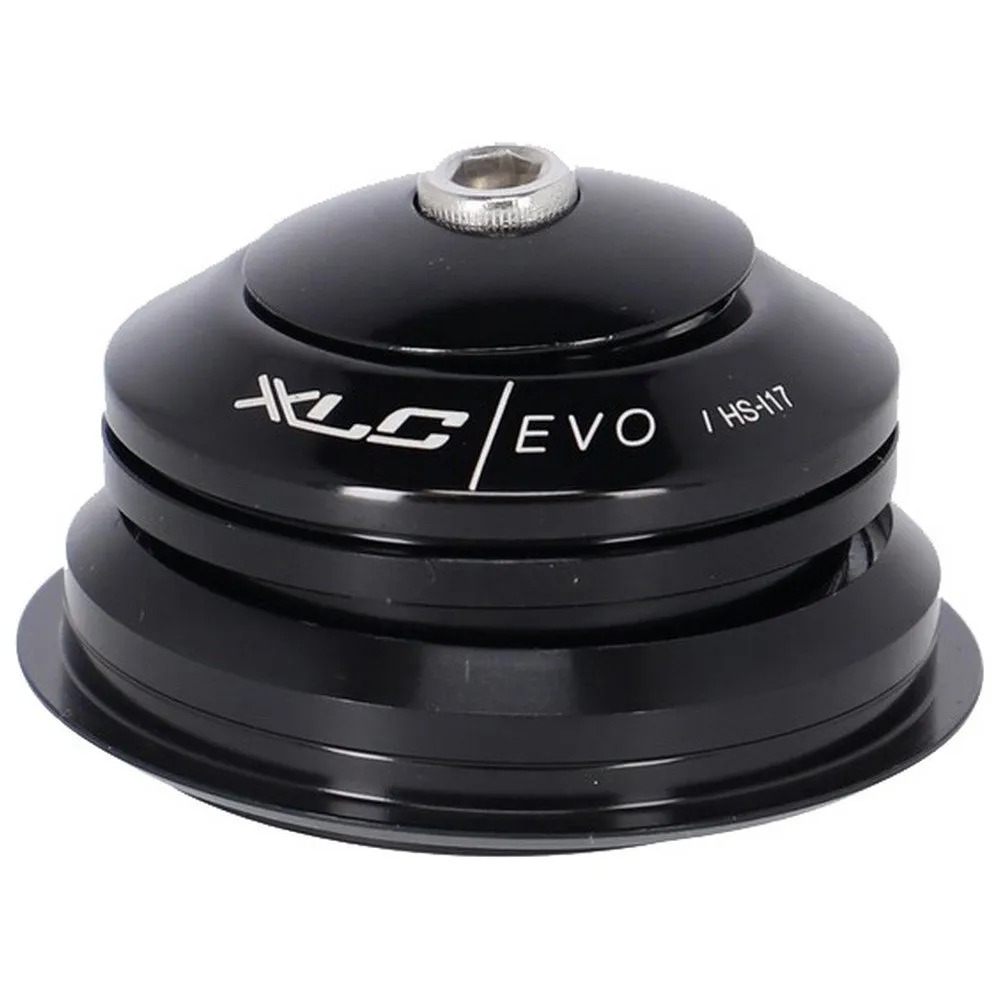 XLC Hs-a17 1-1/8-1.5 28.6/40/44-55 Mm Semi-integrerat Headset, Black, 1 1/8 - 1.5"