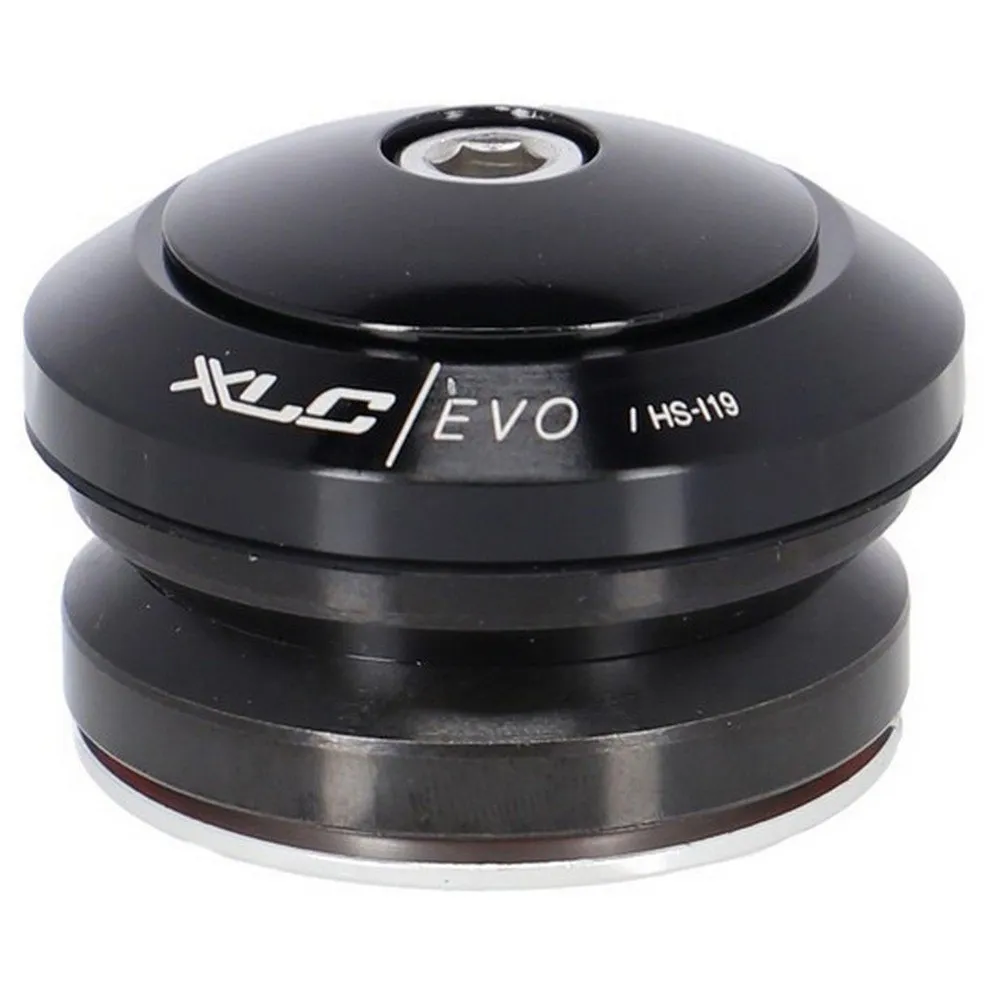 XLC Hs-i119 A-head 1-1/8 28.6/30/42 Mm Integrerat Styrlager, Black, 1 1/8" XLC Hs-i119 A-head 1-1/8 28.6/30/42 Mm Integrerat Styrlager, Black, 1 1/8"